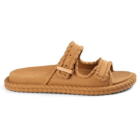 Papete Nuvem Feminina Sandália Anatômica Ortopédica Conforto - Marrom