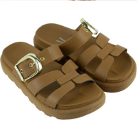 Papete Vizzano Camel Feminina - Caramelo