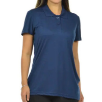 Polo Malha Fria Básica Feminina Fenomenal