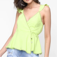 Regata All Is Love Transpassada Feminina - Verde