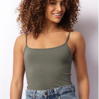 Regata Feminina Alcinhas Verde