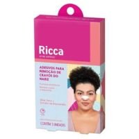 Fita Adesiva para Retirar Cravos Ricca - 3 Un