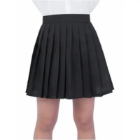 Saia Colegial de Prega Preta - RockStore