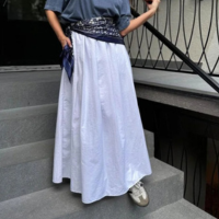 Saia Em Tactel Yara - Preview - Branco