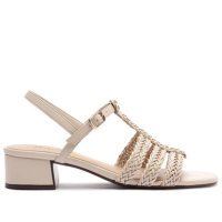 Sandália Fisherman Trançada Branca