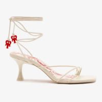 Sandália Nadia Couro Off White