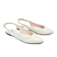 Sapato Feminina Moleca Sling Casual Conforto Branco 5444330