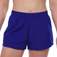 Short Curto Resina Esportivo Treino Academia Feminino - Azul Royal