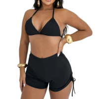 Shortinho Sunquíni Biquíni Moda Praia