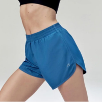Shorts Esportivo Feminino Secagem Rápida Hering Sports - Azul