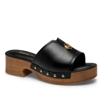 Tamanco Dakota Anabela Preto