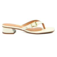 Tamanco Vizzano Feminina 6454.127 Dedo Salto Quadrado Fivela