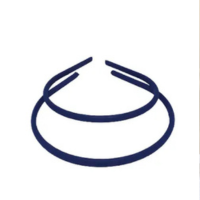 tiara de cabelo forrada de tecido 5mm extra fina confortavel - Xarope