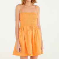 Vestido Curto Lastex Alcinhas