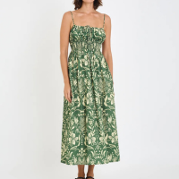 Vestido lastex floral inv estampado