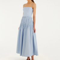 Vestido Lastex Longo