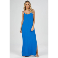 Vestido Longo PKS Azul Royal-P - Azul Royal