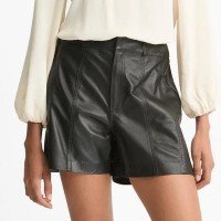 Shorts Couro
