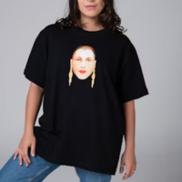 Camiseta Oversized Autorretrato