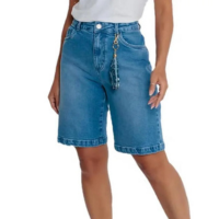 BERMUDA JORTS YOUNGSTYLE JEANS FEMININO - Jeans Claro