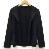 Blazer Feminino Básico Liso Moda Evangélica Abafarto