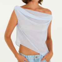 Blusa Ombro Transparência