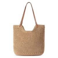 Bolsas De Praia De Crochê Para Mulheres, Bolsas De Tecido Ma