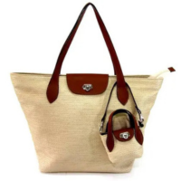 Bolsa tiracolomão em ráfia maria adna