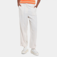 Calça Hering Alfaiataria Hering Feminina - Off White