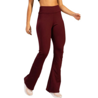 Calça Vekyo Legging Suplex Flare Feminina - Vinho