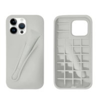 Capinha Silicone Porta Gloss para iPhone Diversos Modelos Lip Case Suporte