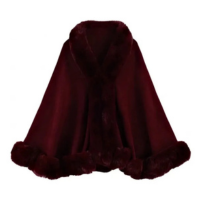 Chale Forro De Lã Engrossado Novo Estilo Manto 2025