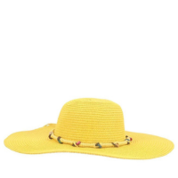 Chapéu de Ráfia Nívea Bauarte - Amarelo