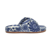 Chinelo Slide Farm Feminino Azul 35 - Azul