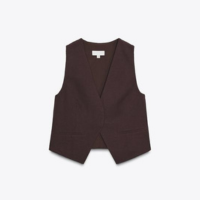 COLETE COM LINHO E BOTÕES