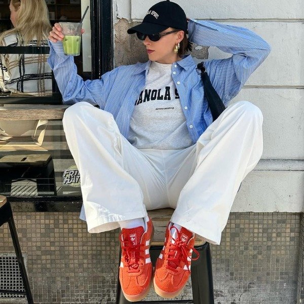 Como usar tênis vermelho: 6 looks para te ensinar de uma vez por todas