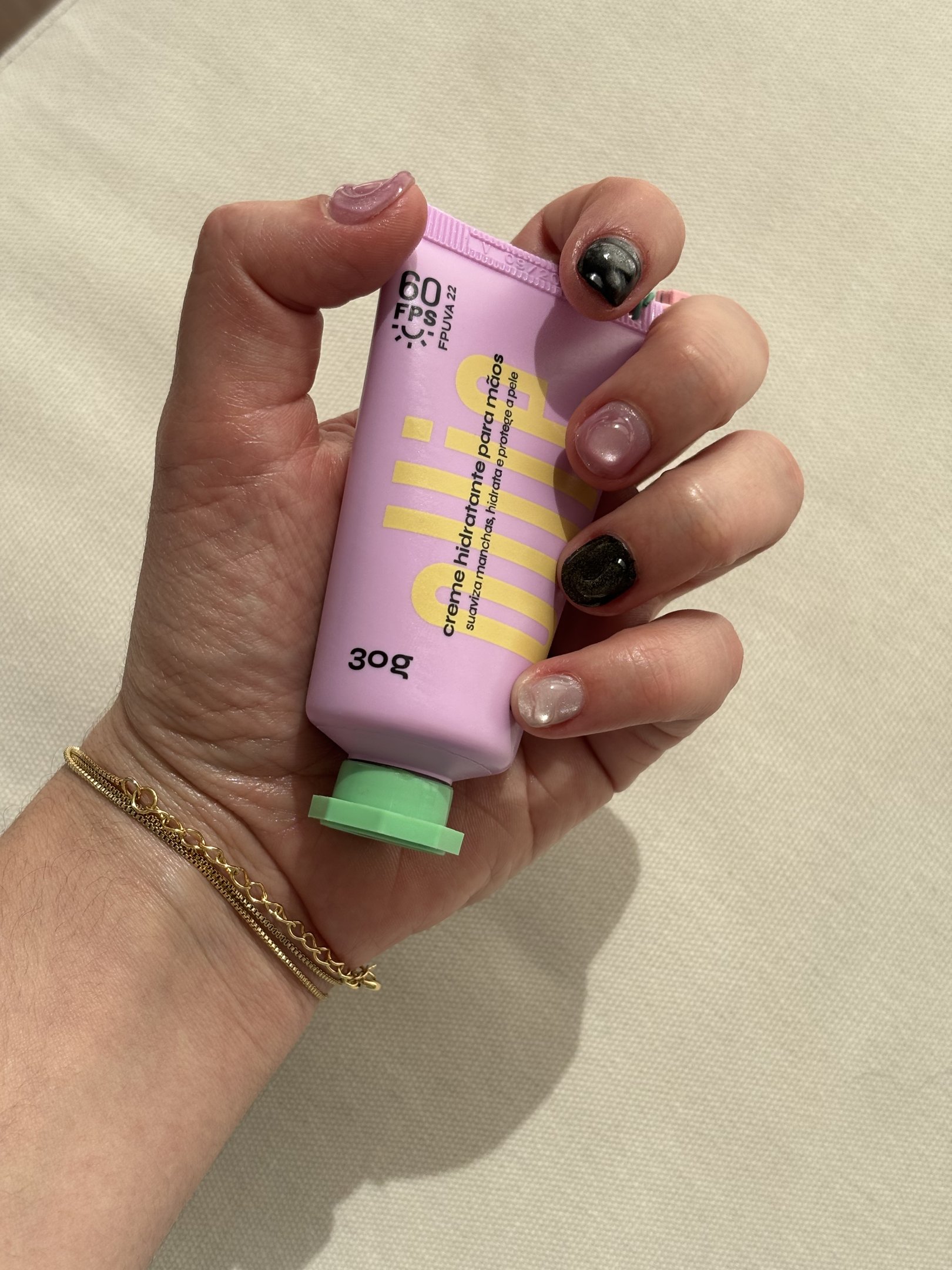 Creme para as mãos