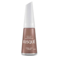Esmalte Cremoso para Unhas Linda Leve e Nude Risqué 8ml
