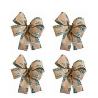 Laço Árvore De Natal Verde Luxo Decoração Guirlanda 18Un - Decorally Home D