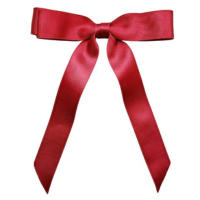 Laço de Cabelo Virginia Fino Cetim e Bico de Pato