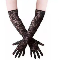 Luvas de Renda Longas