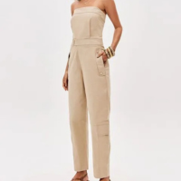 Macacão Longo Sem Alça