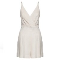 MACAQUINHO EM LINHO ALÇAS CRUZADAS COSTAS