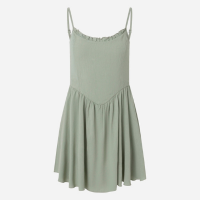 Macaquinho Texturizado com Babadinhos Verde