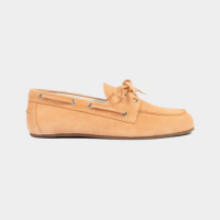 Mocassim Valência Camurça Peach