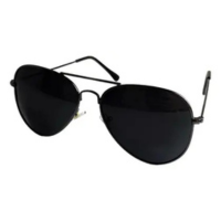 Óculos De Sol Aviador Polarizado Preto Masculino Feminino