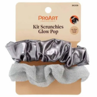 ProArt Glow Pop Kit - 2 Peças de Scrunchie Prata Kit