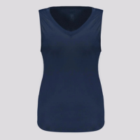 Regata Fila Easy Training Crepe Flow Feminina - Azul+Marinho