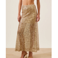 SAIA MAXI PAETÊ YSA DOURADO - TAMANHOPP