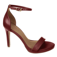 Sandália Feminina Bebecê T7821-204 - Vermelho Escuro